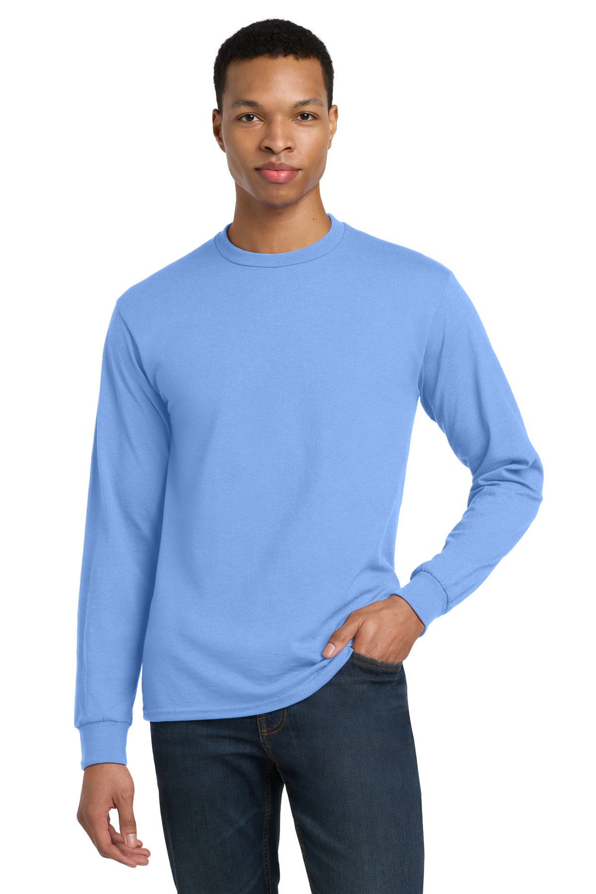 Gildan DryBlend 50 Cotton/50 Poly Long Sleeve T-Shirt 8400