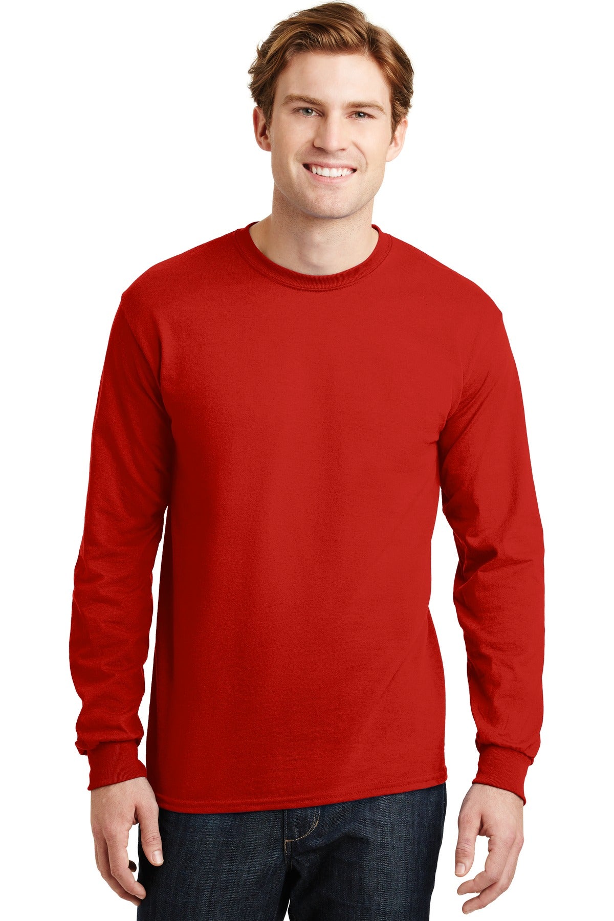 Gildan DryBlend 50 Cotton/50 Poly Long Sleeve T-Shirt 8400