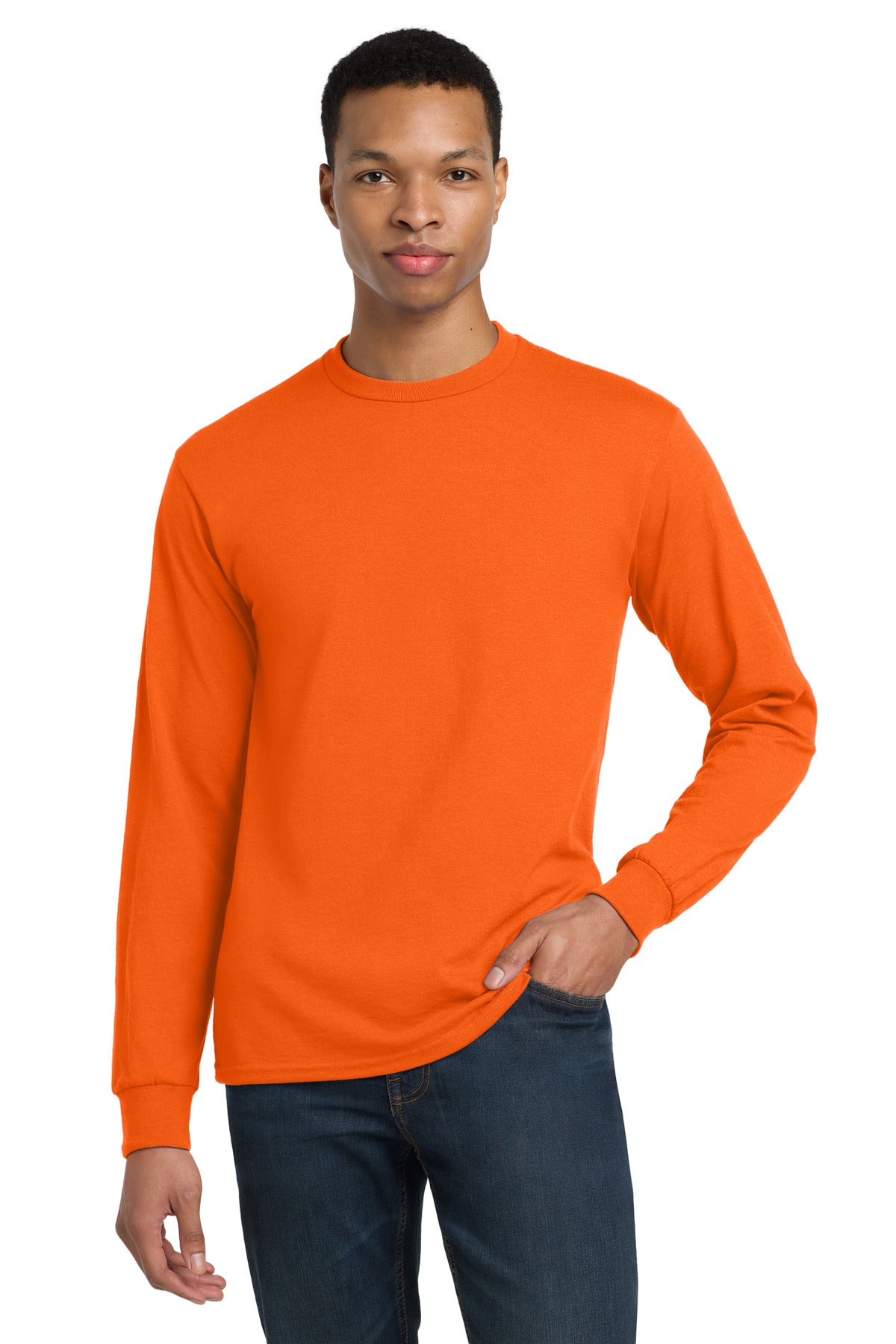 Gildan DryBlend 50 Cotton/50 Poly Long Sleeve T-Shirt 8400