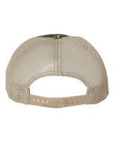 Garment Washed Printed Trucker Cap