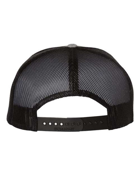 Wool Blend Flat Bill Trucker Cap