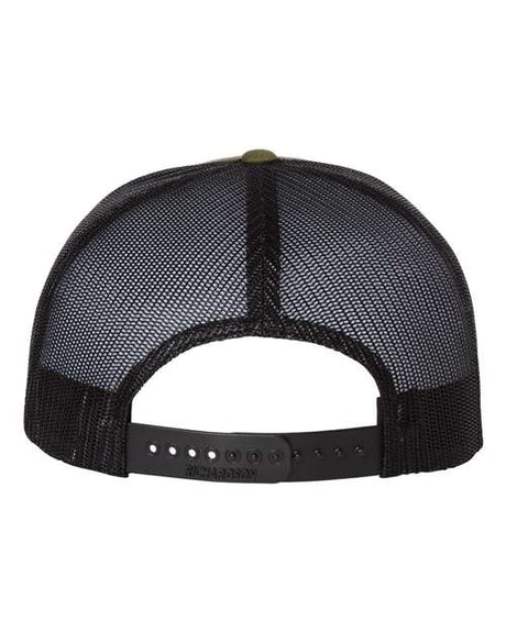 Wool Blend Flat Bill Trucker Cap