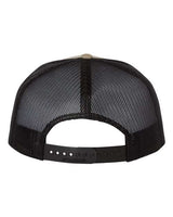 Wool Blend Flat Bill Trucker Cap