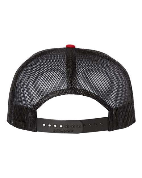 Wool Blend Flat Bill Trucker Cap