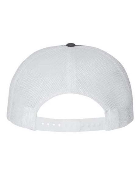 Wool Blend Flat Bill Trucker Cap