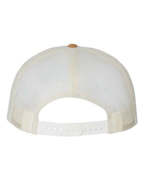 Wool Blend Flat Bill Trucker Cap