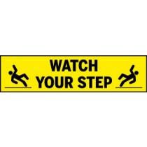 Watch Your Step Floor Graphic