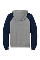 Jerzees Unisex NuBlend Colorblock Raglan Hoodie Sweatshirt 96C