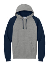 Jerzees Unisex NuBlend Colorblock Raglan Hoodie Sweatshirt 96C