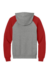 Jerzees Unisex NuBlend Colorblock Raglan Hoodie Sweatshirt 96C