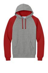 Jerzees Unisex NuBlend Colorblock Raglan Hoodie Sweatshirt 96C