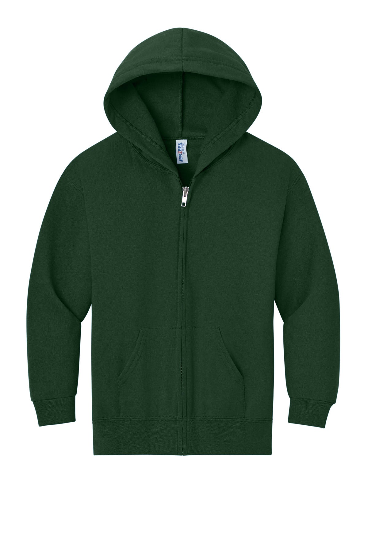 Jerzees Youth NuBlend Full-Zip Hooded Sweatshirt 993B