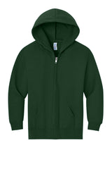 Jerzees Youth NuBlend Full-Zip Hooded Sweatshirt 993B