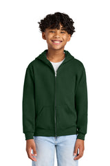 Jerzees Youth NuBlend Full-Zip Hooded Sweatshirt 993B