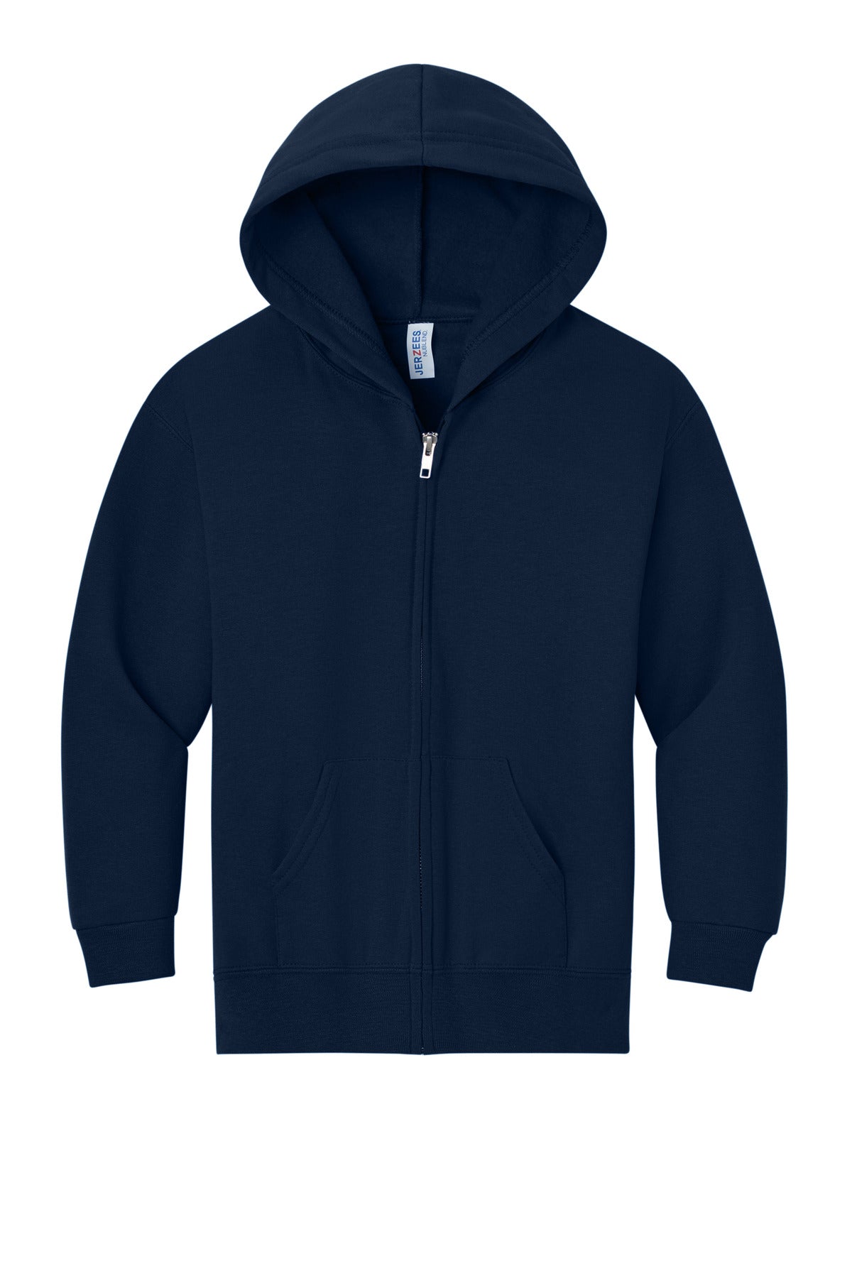 Jerzees Youth NuBlend Full-Zip Hooded Sweatshirt 993B