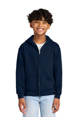 Jerzees Youth NuBlend Full-Zip Hooded Sweatshirt 993B