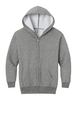 Jerzees Youth NuBlend Full-Zip Hooded Sweatshirt 993B