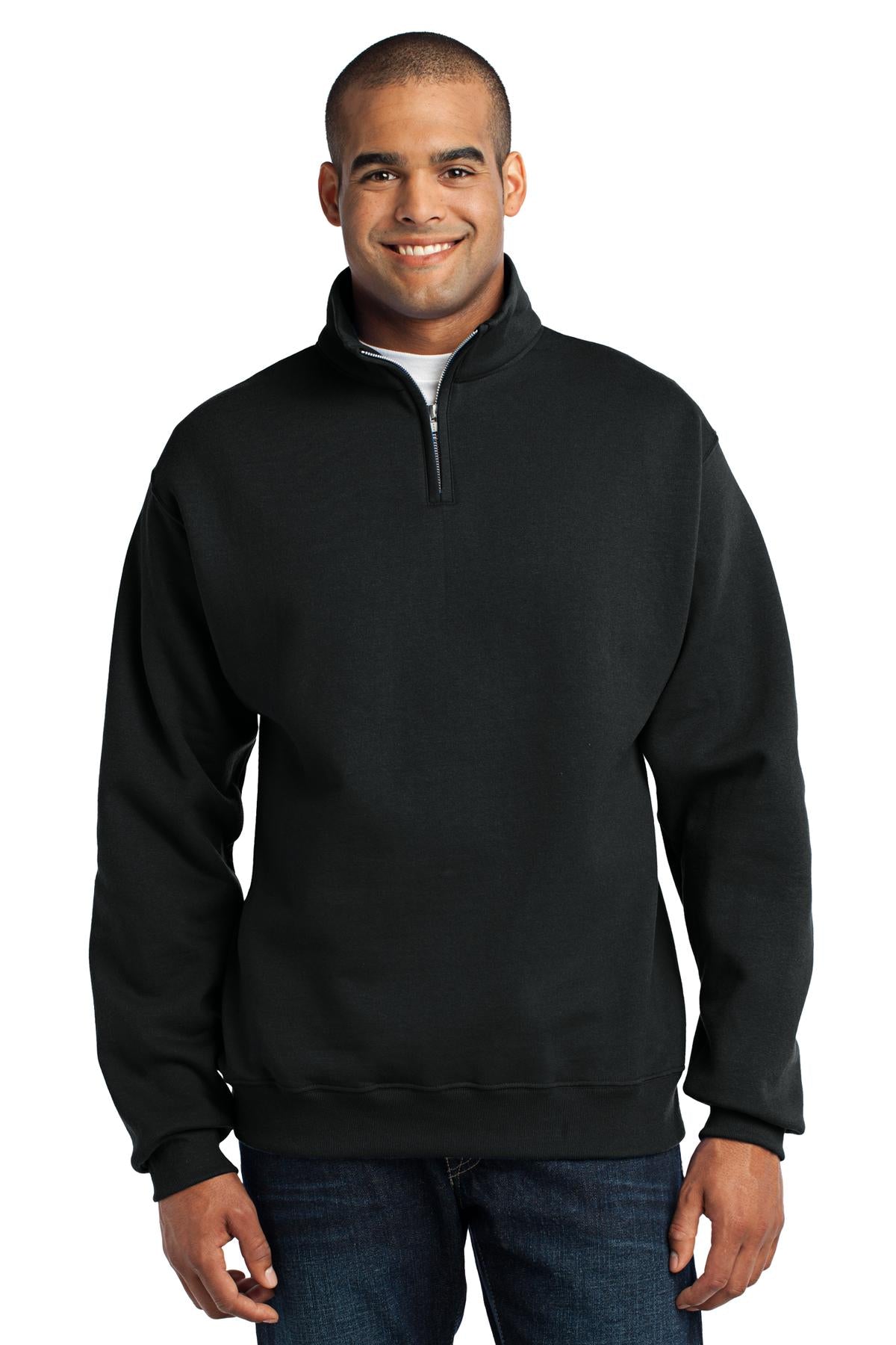 Jerzees NuBlend 1/4-Zip Cadet Collar Sweatshirt 995M