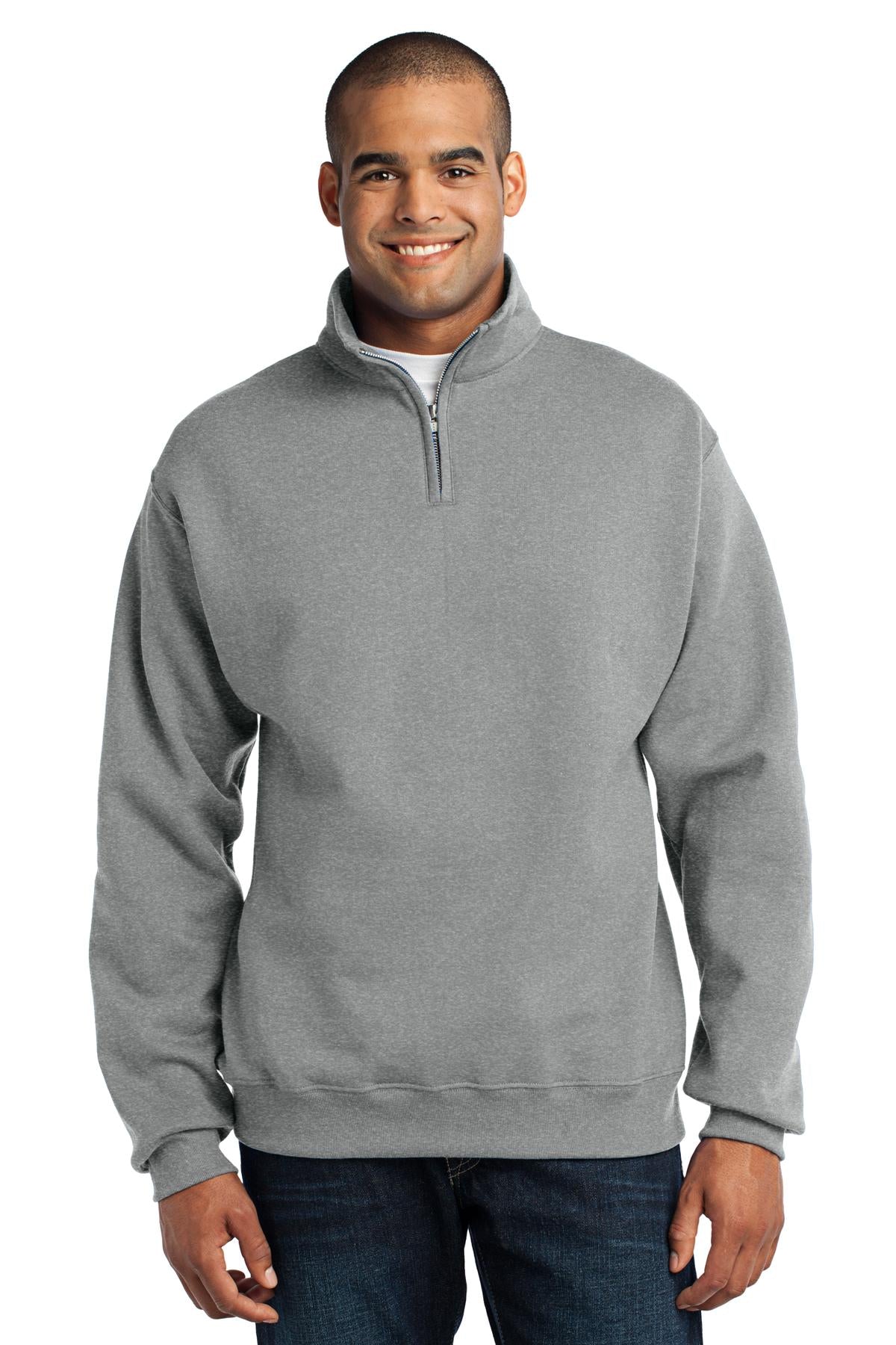 Jerzees NuBlend 1/4-Zip Cadet Collar Sweatshirt 995M