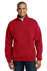 Jerzees NuBlend 1/4-Zip Cadet Collar Sweatshirt 995M