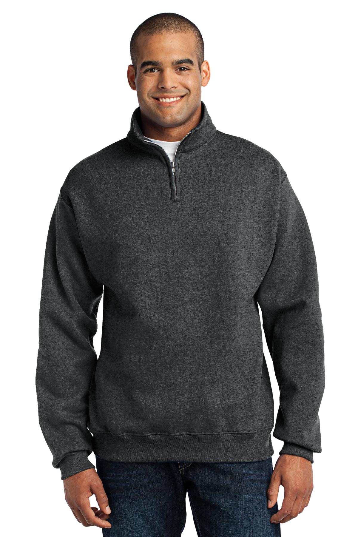 Jerzees NuBlend 1/4-Zip Cadet Collar Sweatshirt 995M