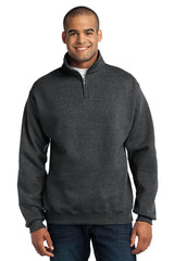 Jerzees NuBlend 1/4-Zip Cadet Collar Sweatshirt 995M