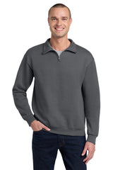 Jerzees NuBlend 1/4-Zip Cadet Collar Sweatshirt 995M