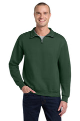 Jerzees NuBlend 1/4-Zip Cadet Collar Sweatshirt 995M
