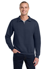Jerzees NuBlend 1/4-Zip Cadet Collar Sweatshirt 995M