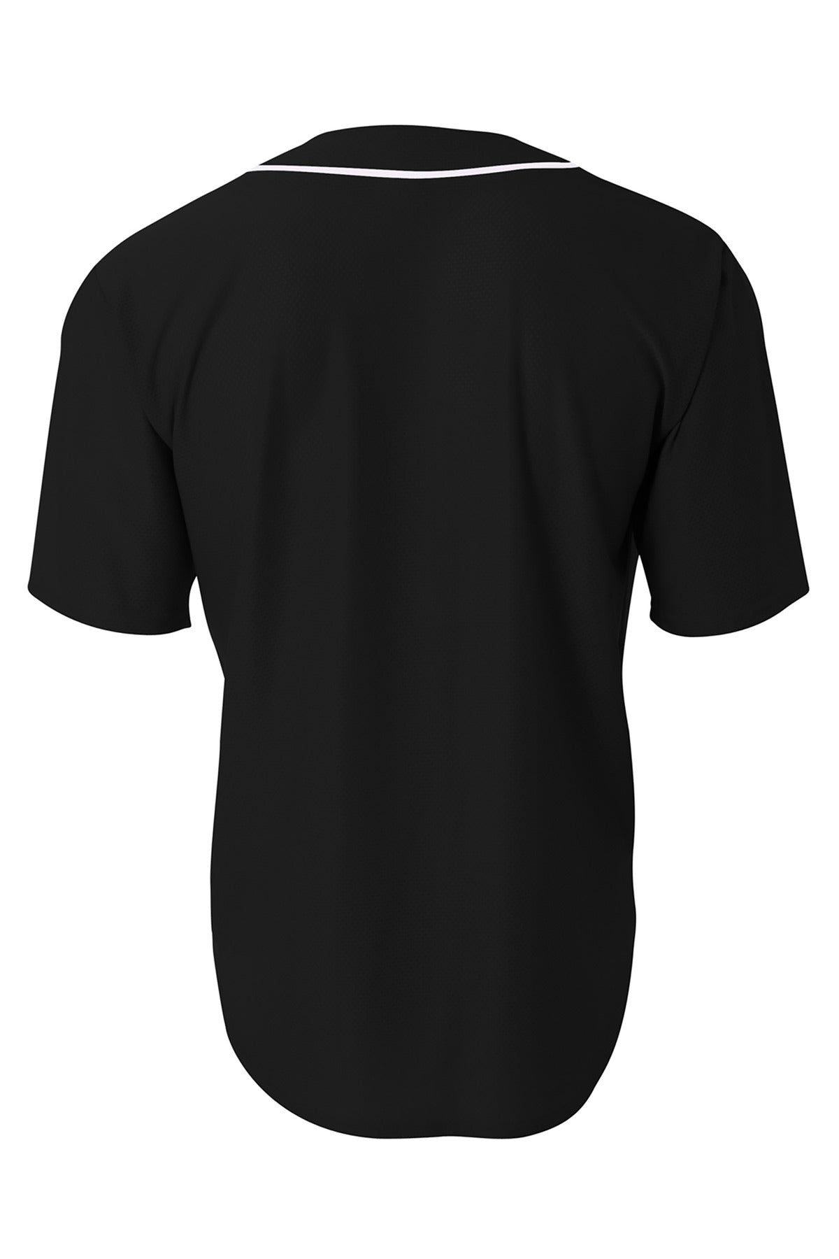 A4 Short Sleeve Full-Button Baseball Top A4N4184