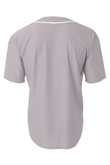 A4 Short Sleeve Full-Button Baseball Top A4N4184
