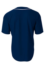 A4 Short Sleeve Full-Button Baseball Top A4N4184