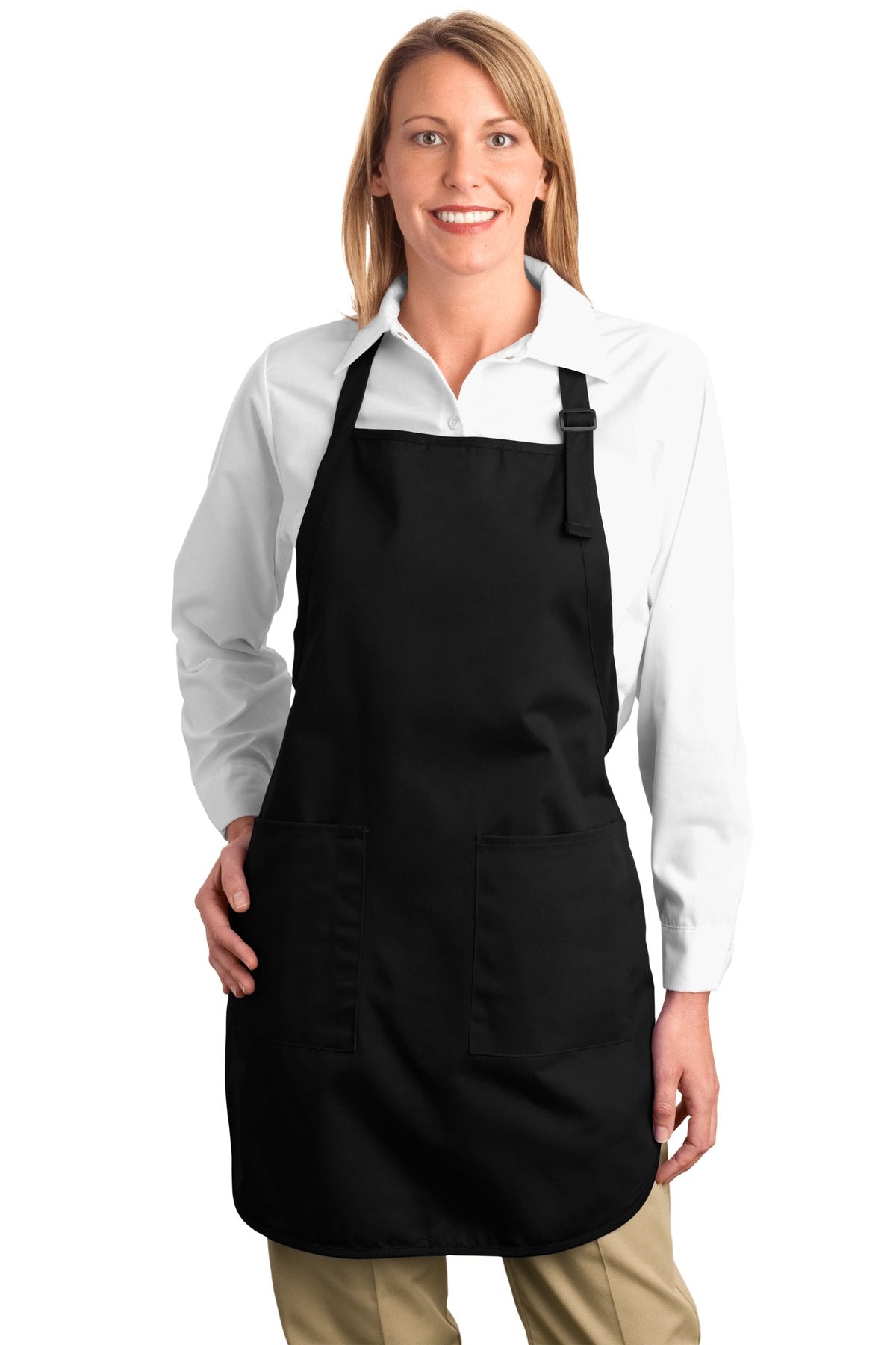 Port Authority Full-Length Apron with Pockets A500