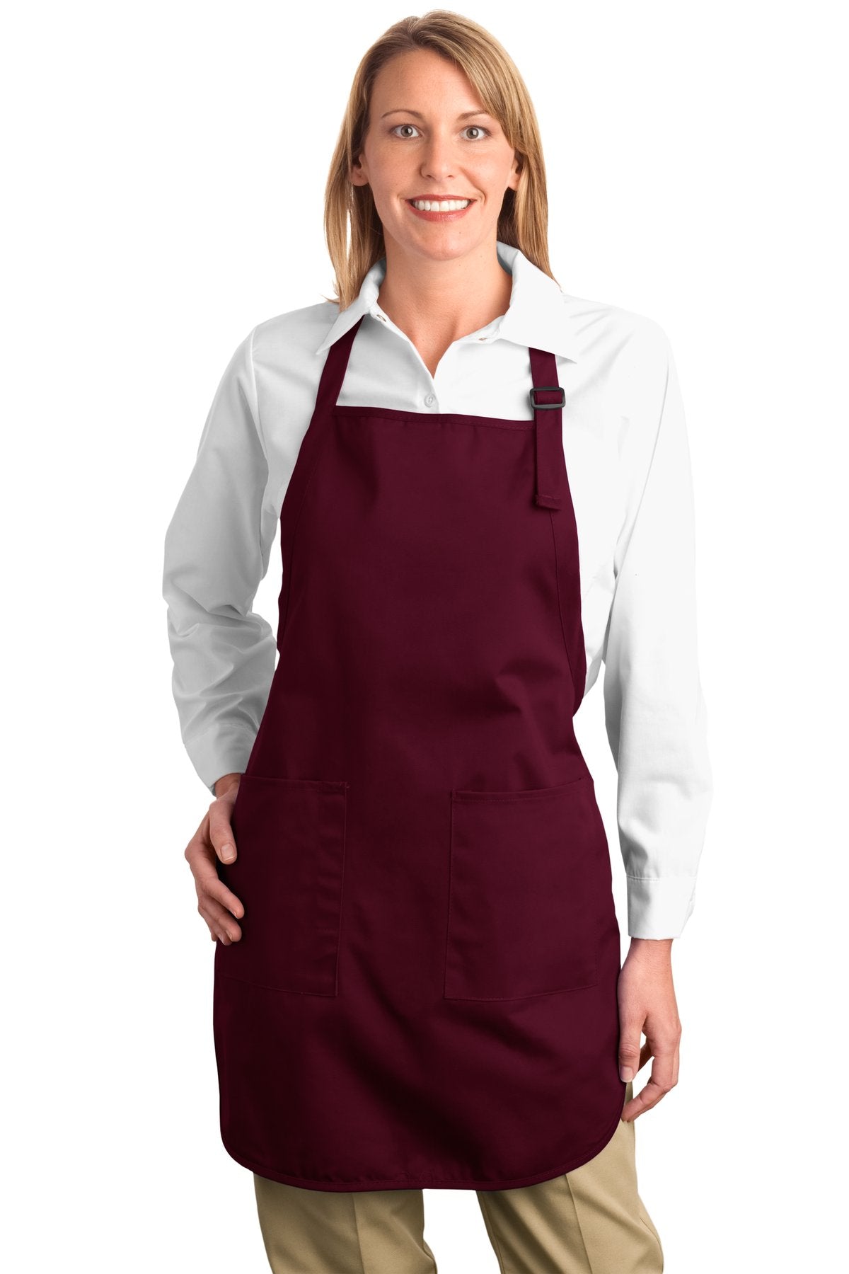 Port Authority Full-Length Apron with Pockets A500