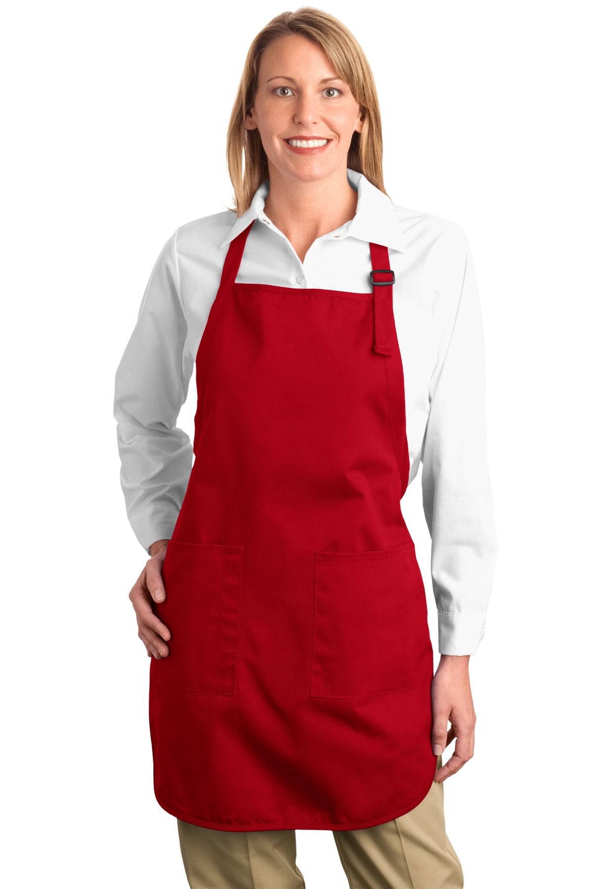 Port Authority Full-Length Apron with Pockets A500
