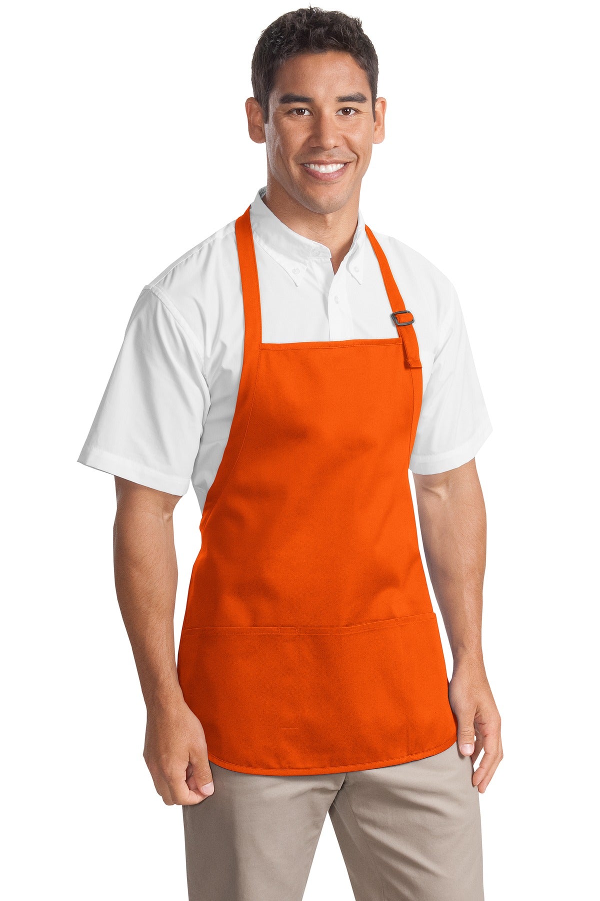 Port Authority Medium-Length Apron with Pouch Pockets A510