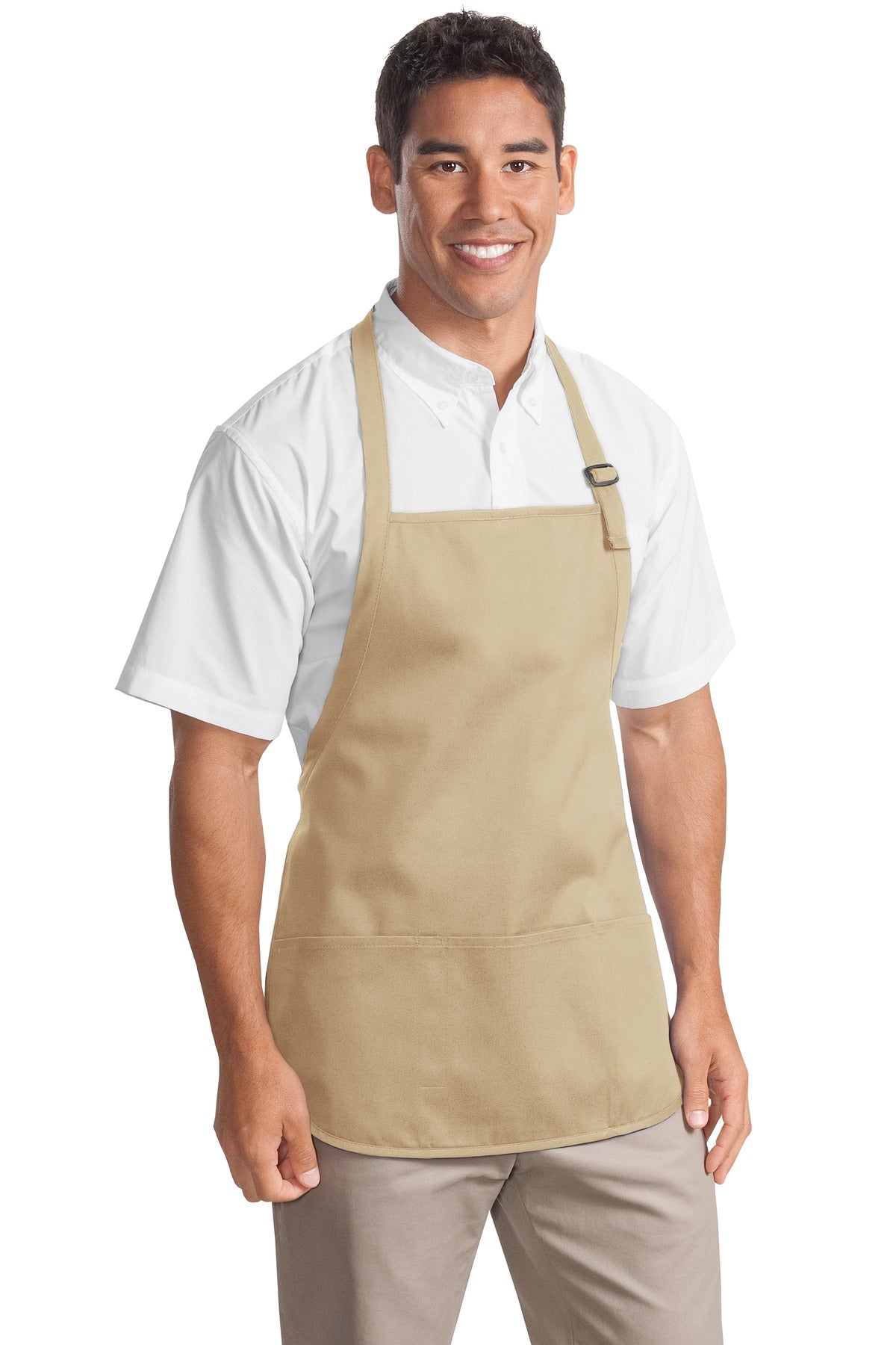 Port Authority Medium-Length Apron with Pouch Pockets A510