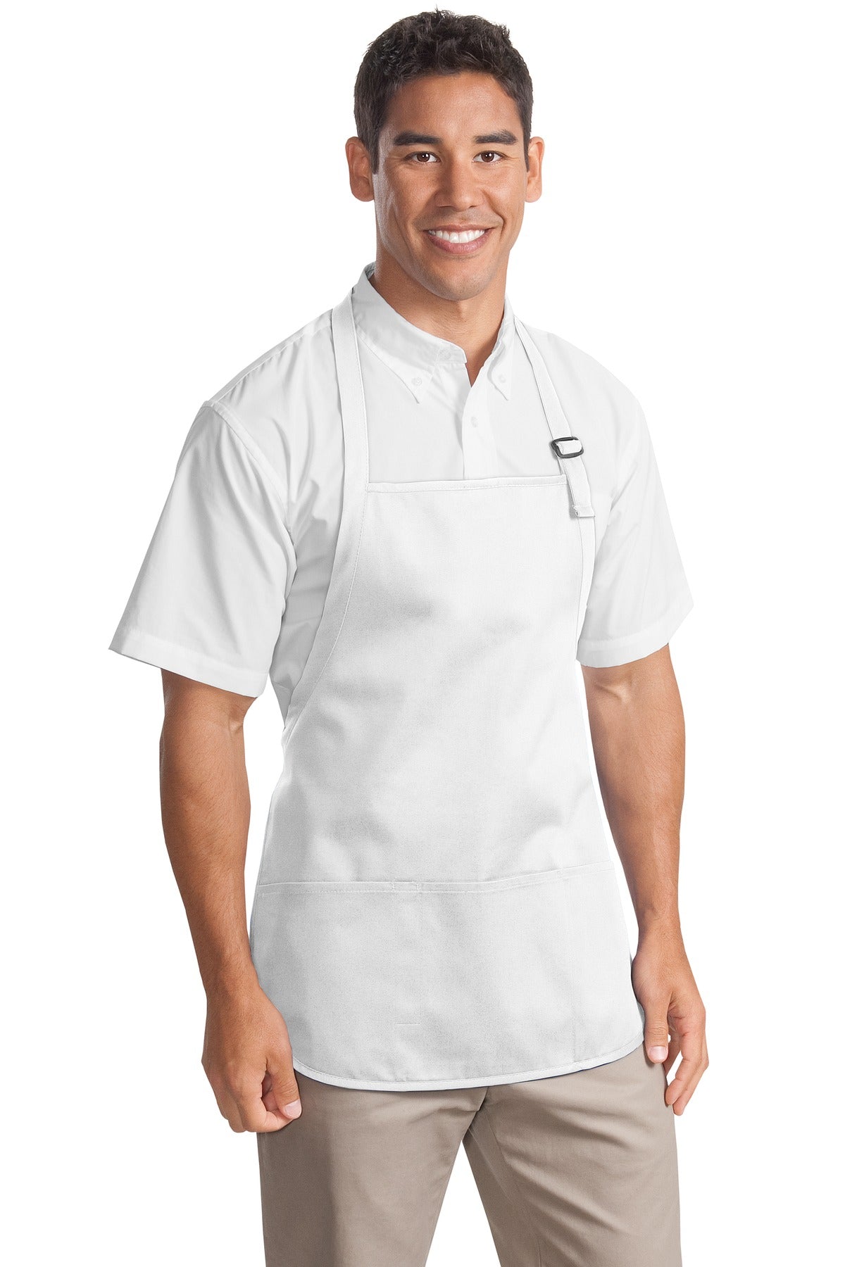 Port Authority Medium-Length Apron with Pouch Pockets A510