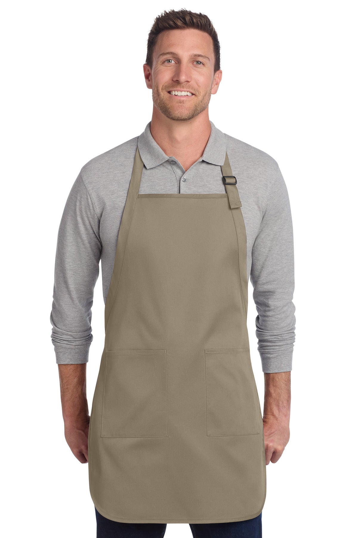 Port Authority  Full-Length Two-Pocket Bib Apron A600