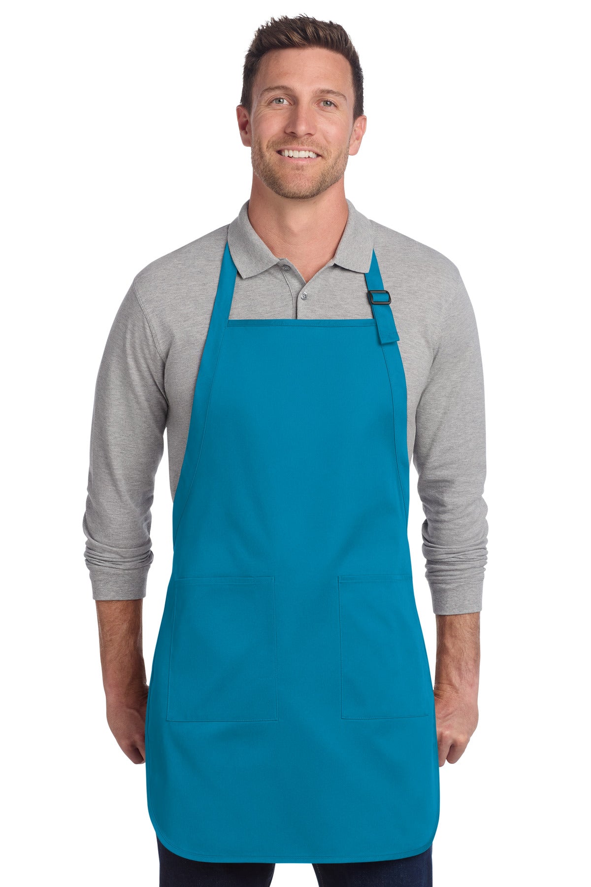 Port Authority  Full-Length Two-Pocket Bib Apron A600