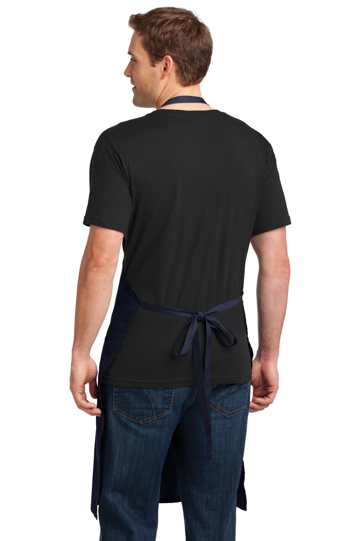 Port Authority Easy Care Extra Long Bib Apron with Stain Release A700