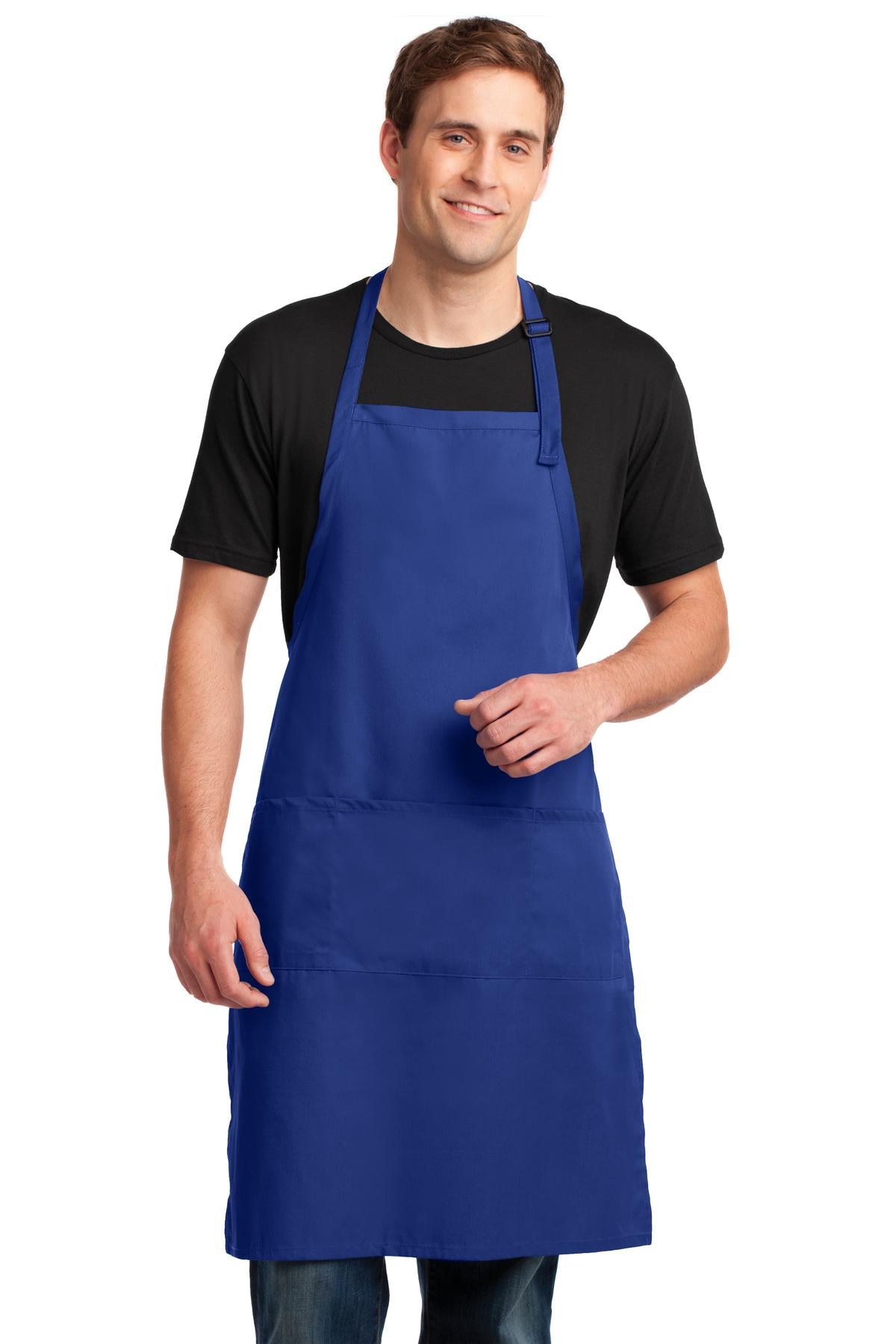 Port Authority Easy Care Extra Long Bib Apron with Stain Release A700