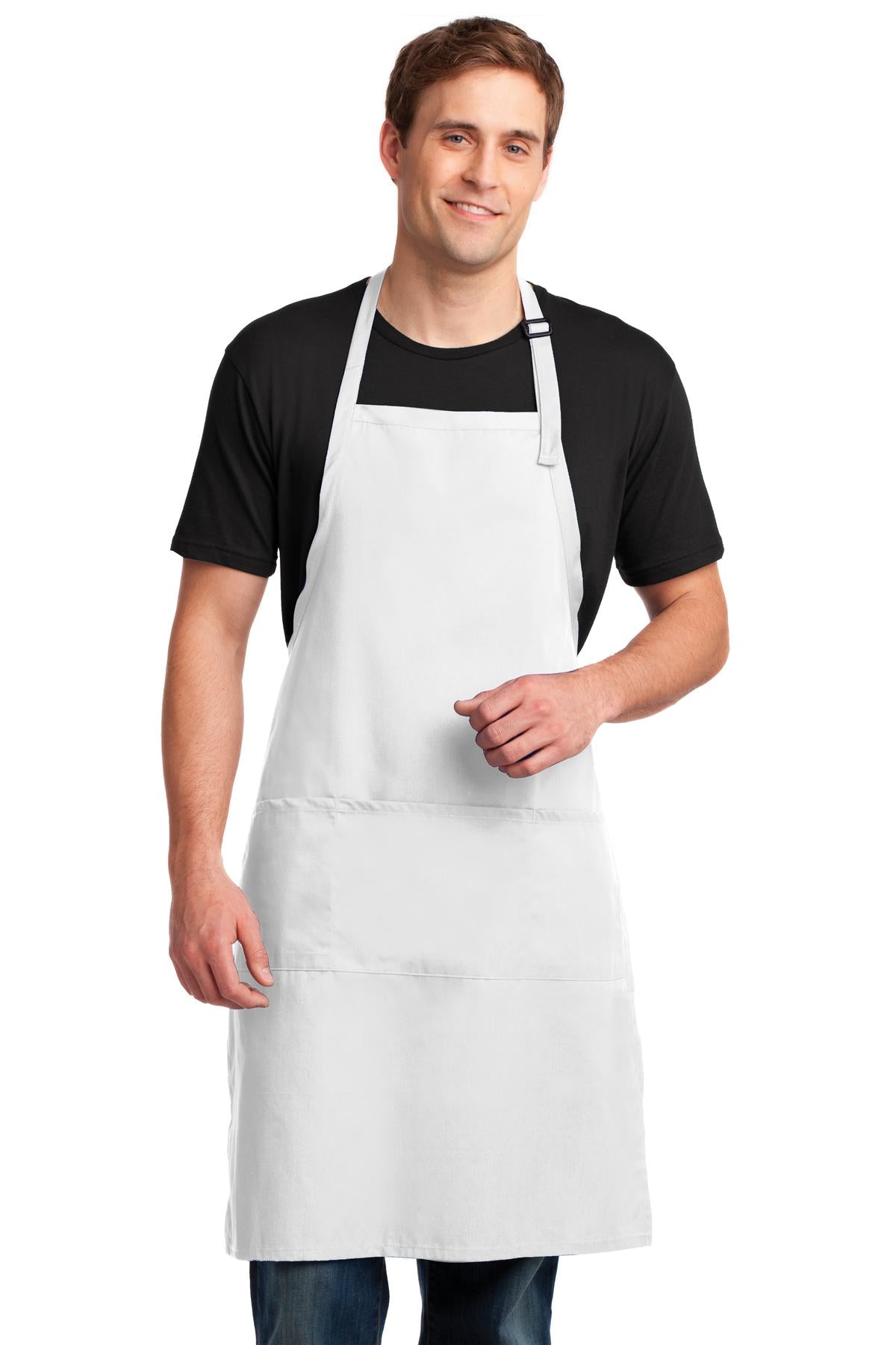 Port Authority Easy Care Extra Long Bib Apron with Stain Release A700
