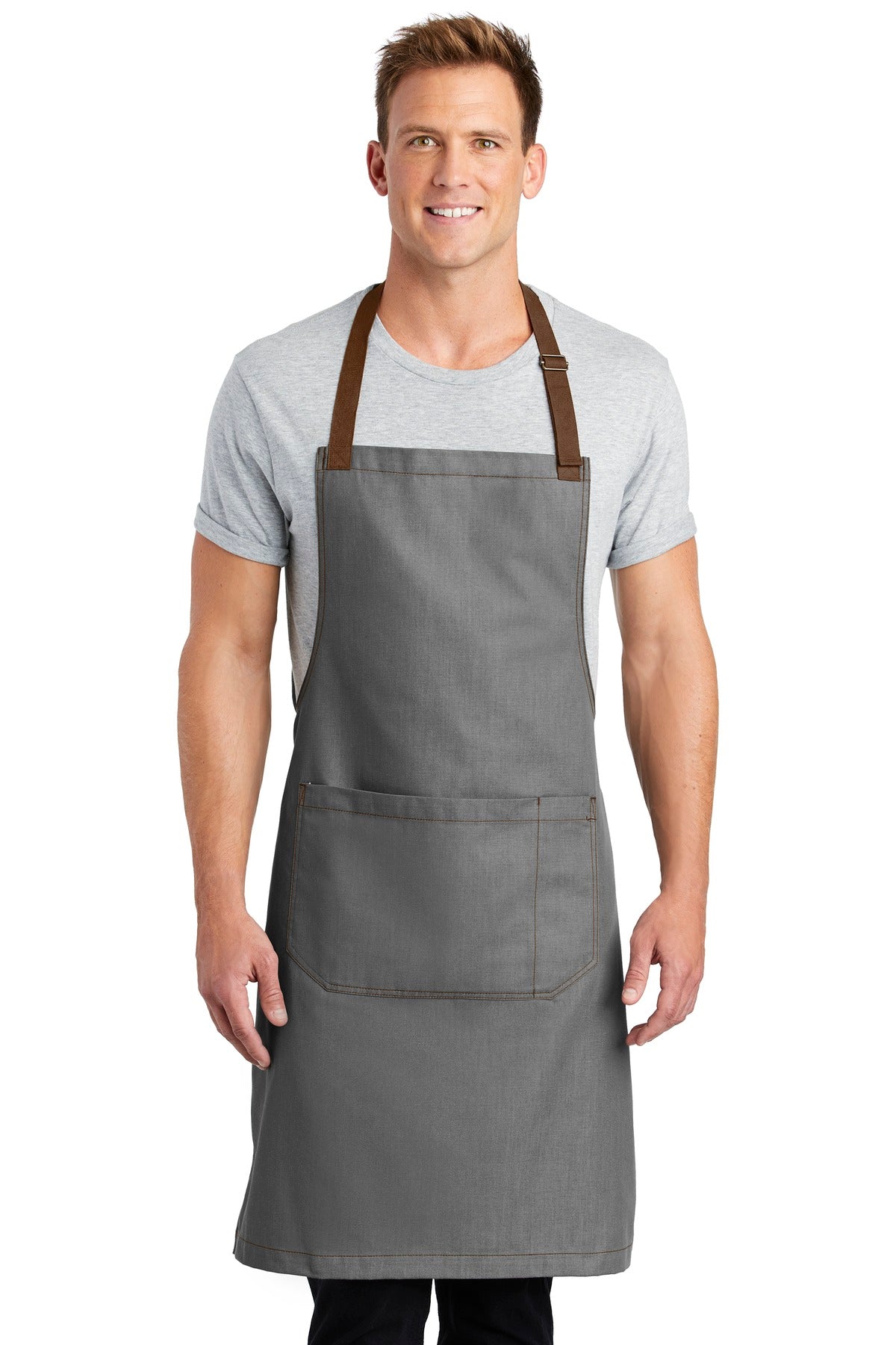 Port Authority  Market Full-Length Bib Apron A800