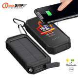 Wireless Solar Power Bank 10000 - PWB330