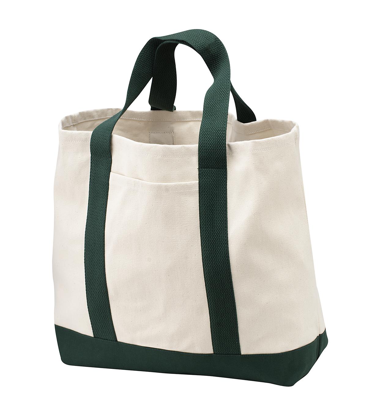Port Authority Ideal Twill Two-Tone Shopping Tote B400