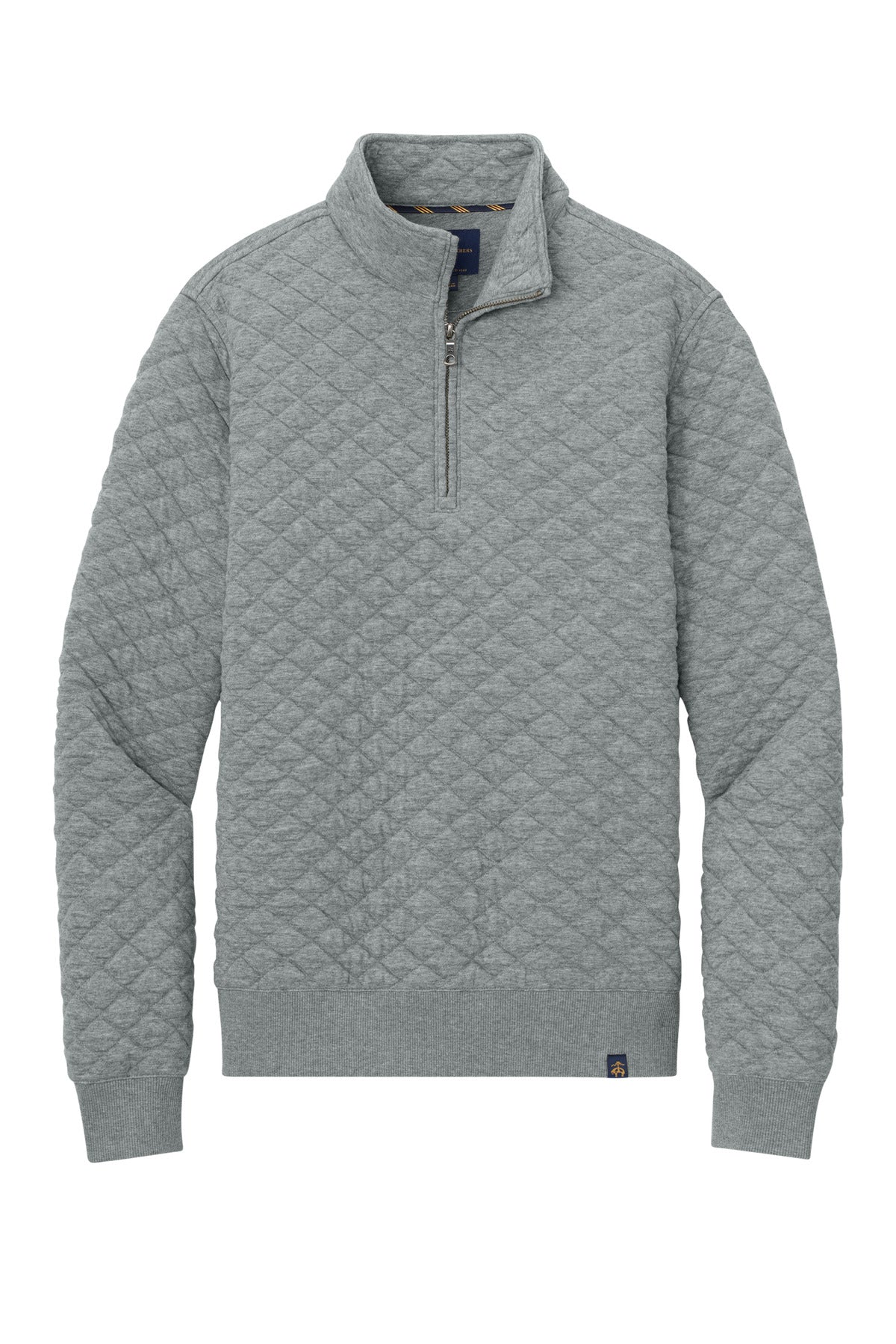 Brooks Brothers Diamond Quilt 1/4-Zip BB18212