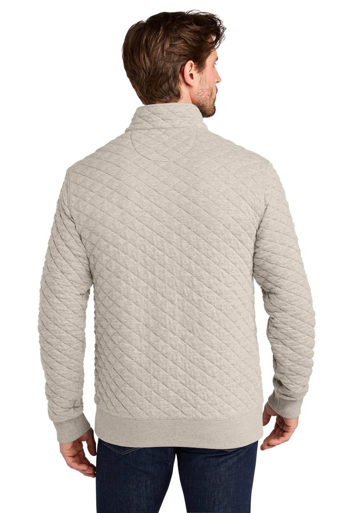 Brooks Brothers Diamond Quilt 1/4-Zip BB18212