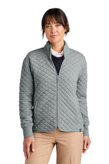 Brooks Brothers Women's Diamond Quilt Full-Zip BB18213