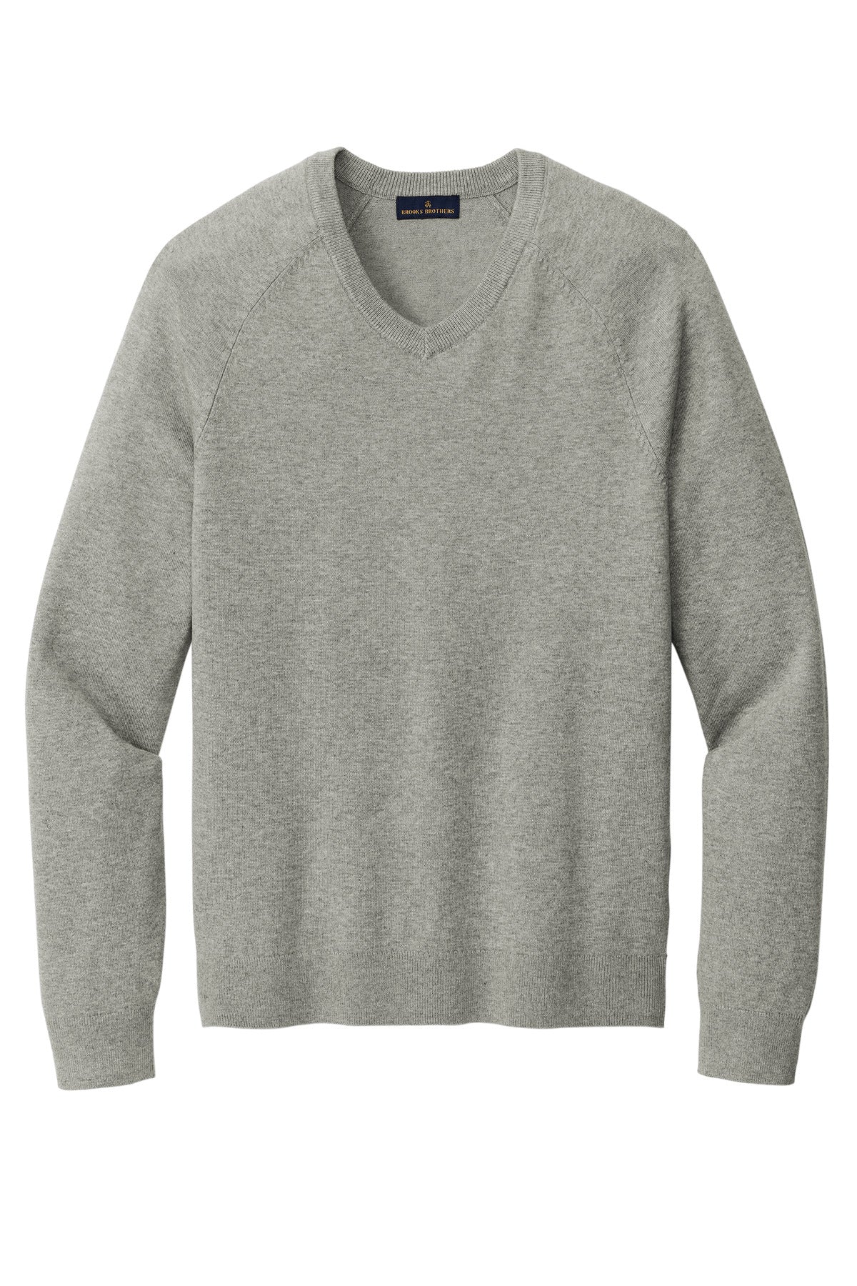 Brooks Brothers Cotton Stretch V-Neck Sweater BB18400
